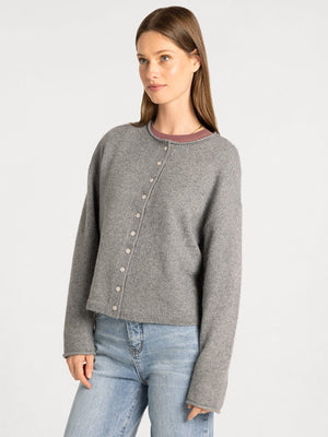 Dover Button Front Cardigan Sweater