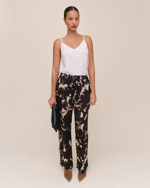 Bella Dahl Dressed Up Track Pant with Stripe