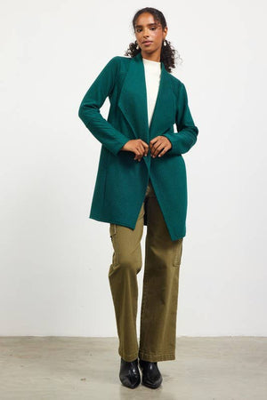 Open Front Quilted Jacket