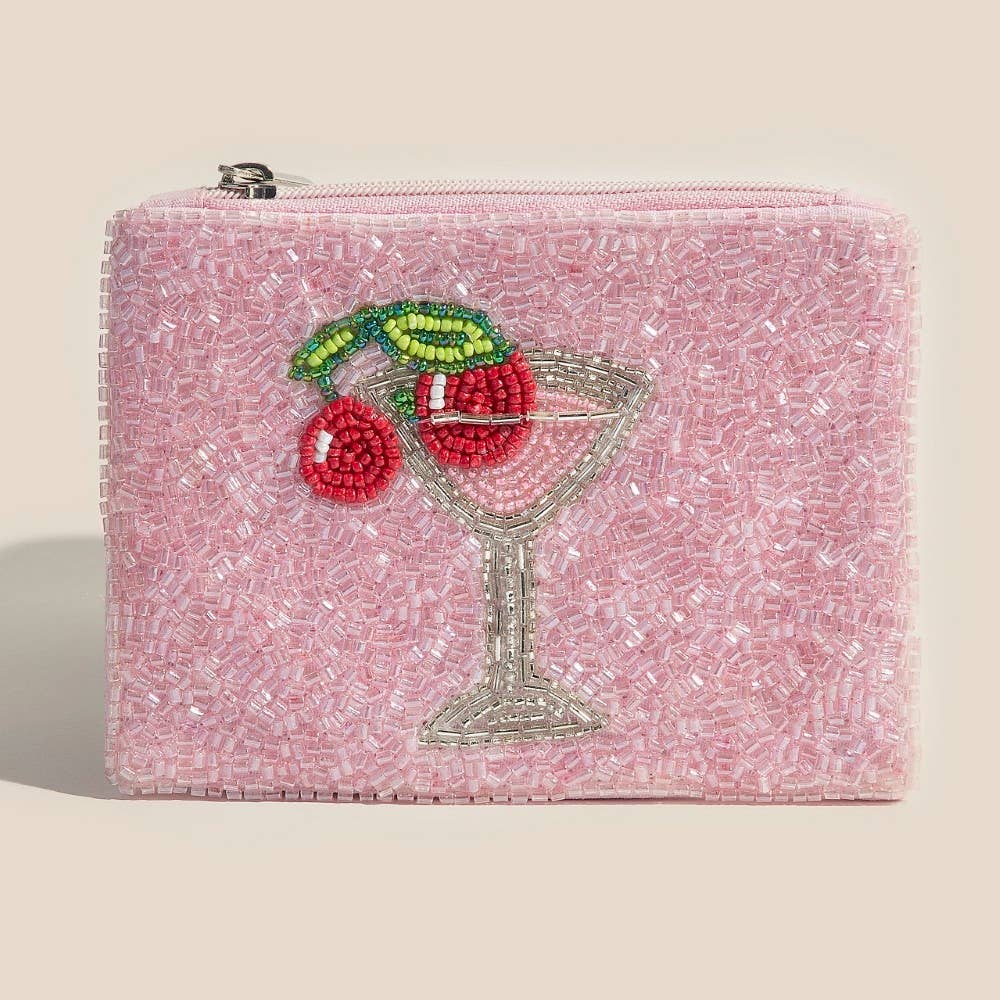 Cherry_Glass_Martini_Beaded_Coin_Purse