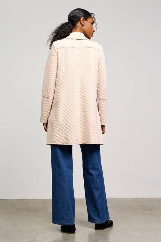 Open Front Quilted Jacket