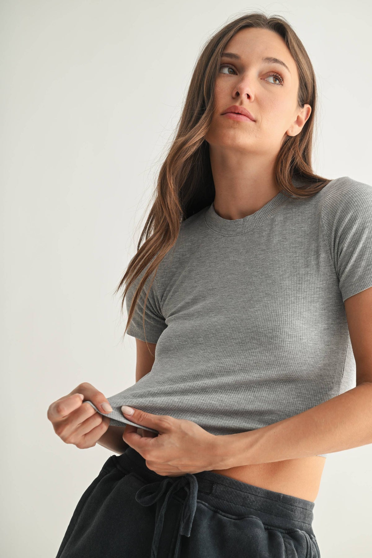 Essential Micro-Ribbed Baby Tee