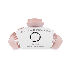 Classic Hair Clip | Medium | Pearly Pink