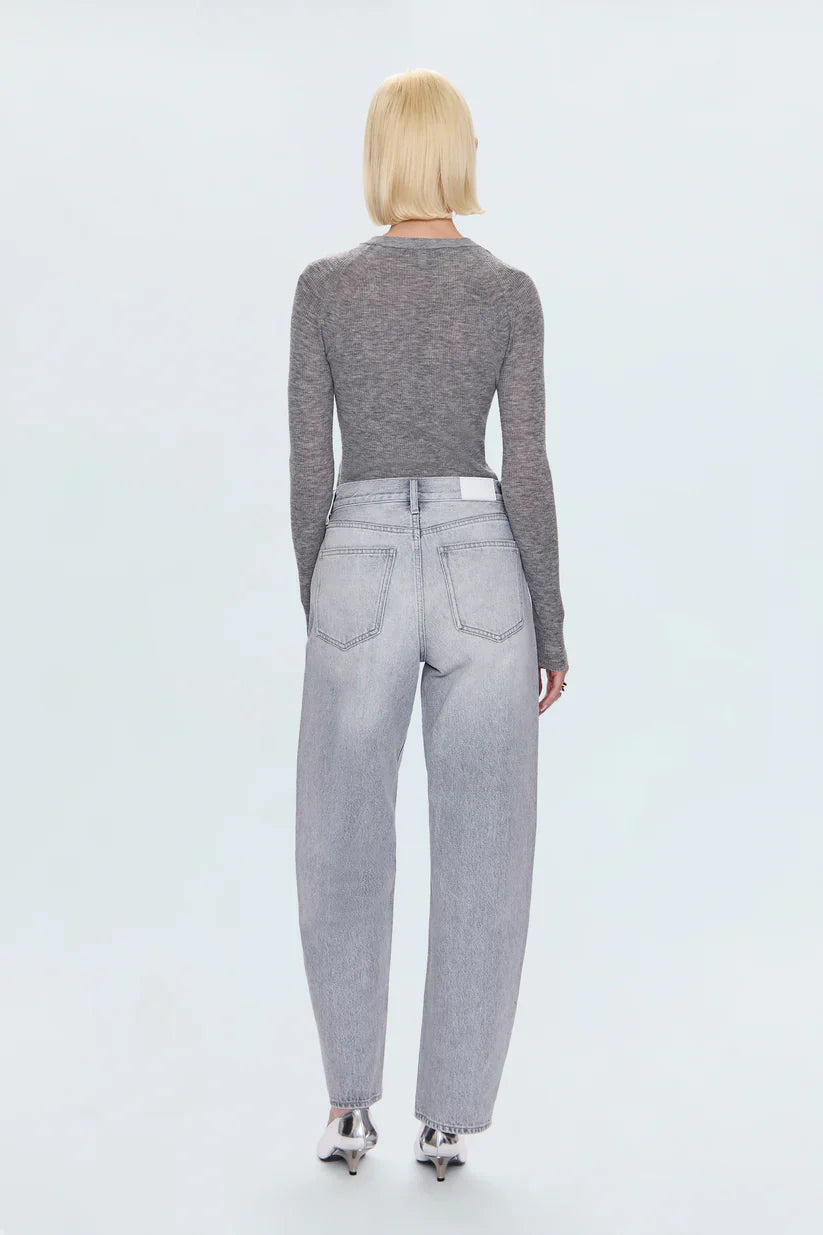 Pistola Cassie Crop in Enigma Grey