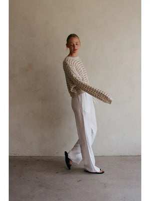 By Together Carrie Knit Sweater in Natural