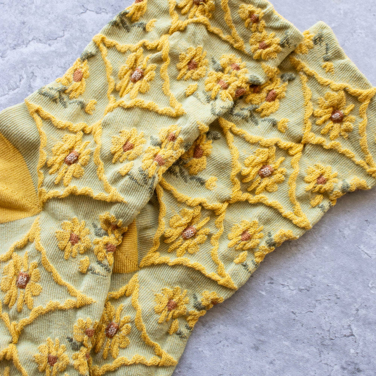 Women's Antique Floral Casual Socks