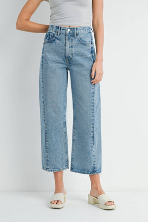 Just Black Denim Barrel Twist Jean