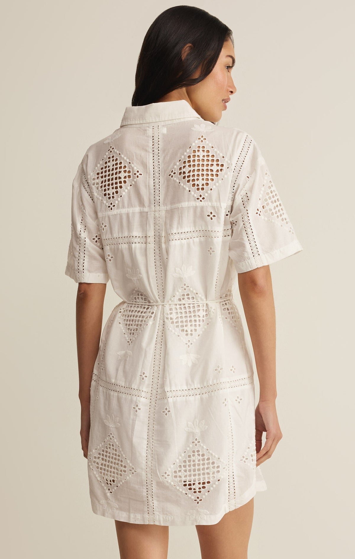 Z Supply Annabelle Eyelet White Dress
