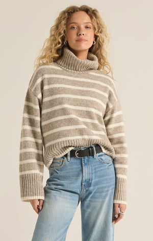 Z Supply JOSEPHINE STRIPE SWEATER