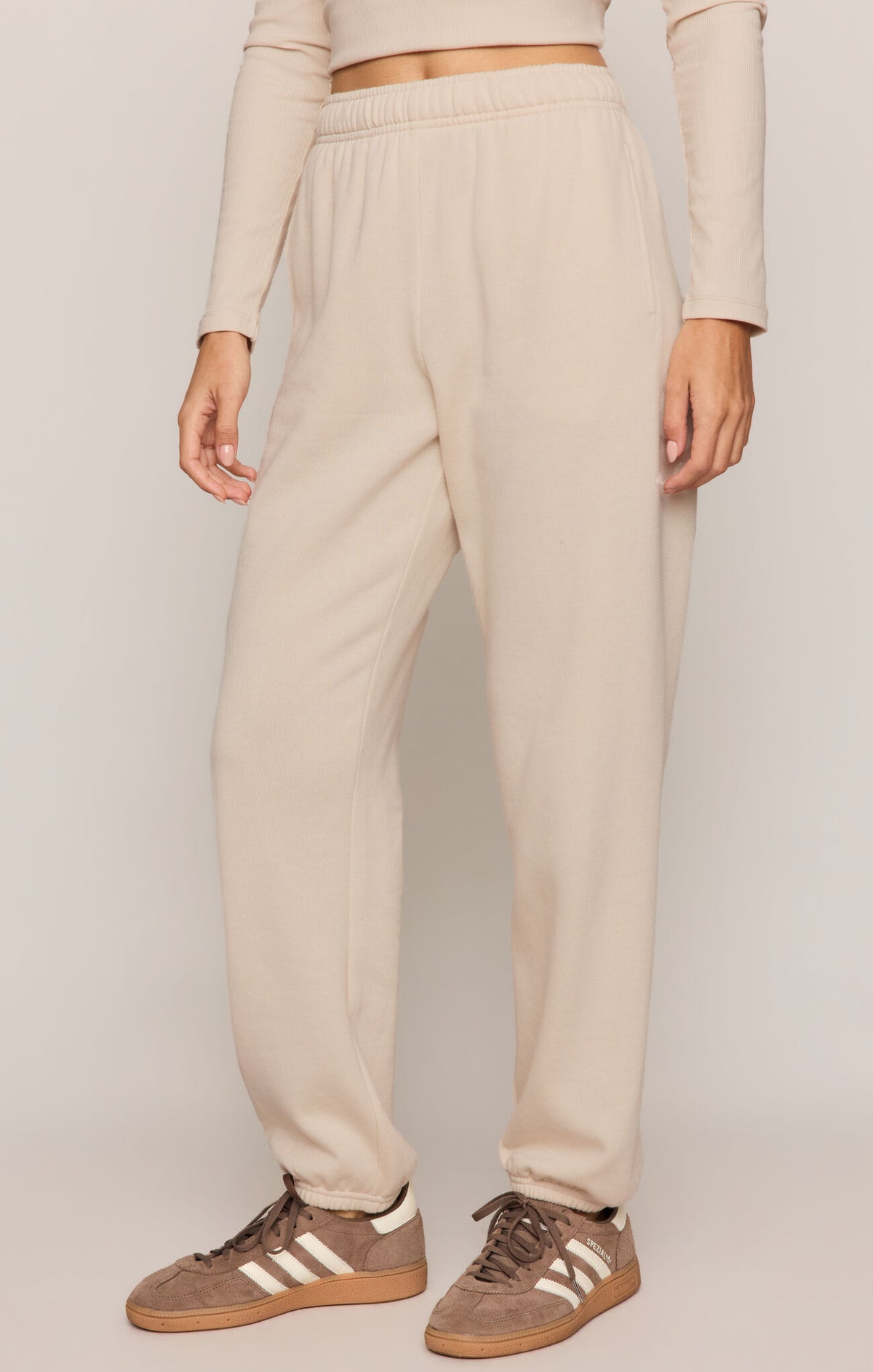 Z Supply Uptown Jogger in Frosted Pearl