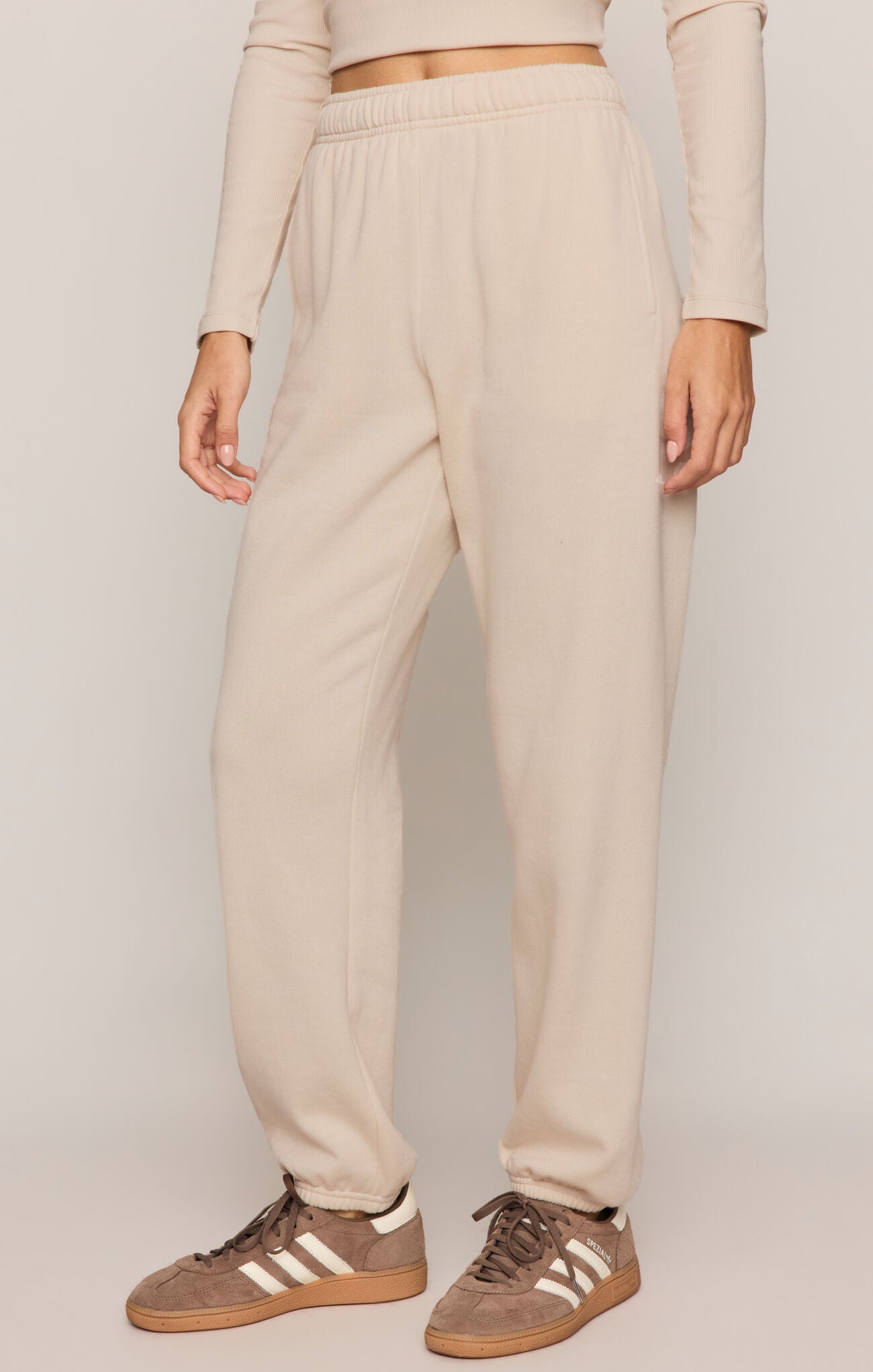 Z Supply Uptown Jogger in Frosted Pearl