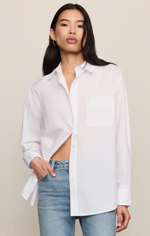 Z Supply The Gallery Button Up in White