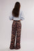 Free People All Out Satin Leopard Pant