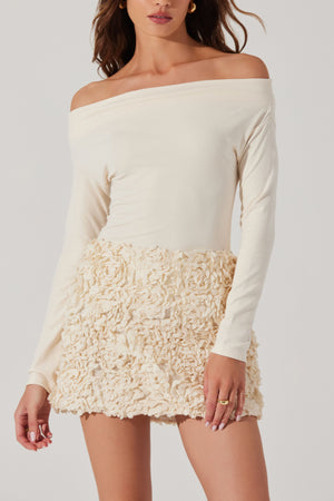 ASTR THE LABEL Anahi Top in Cream