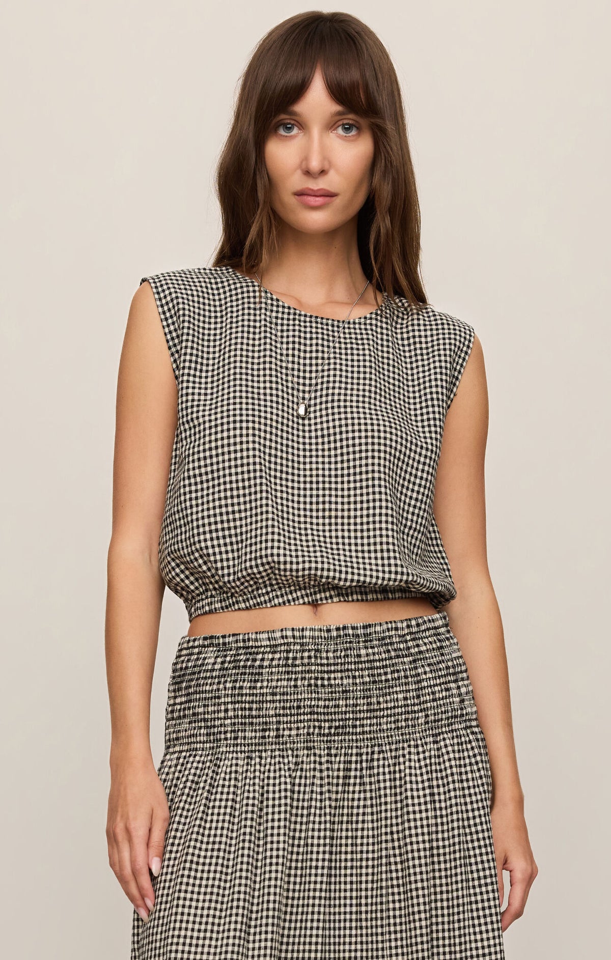 Z Supply Merit Gingham Tank Top