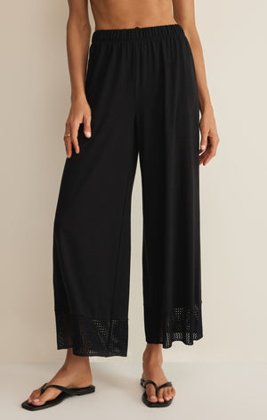 Z Supply Scout Embroidered White Pant