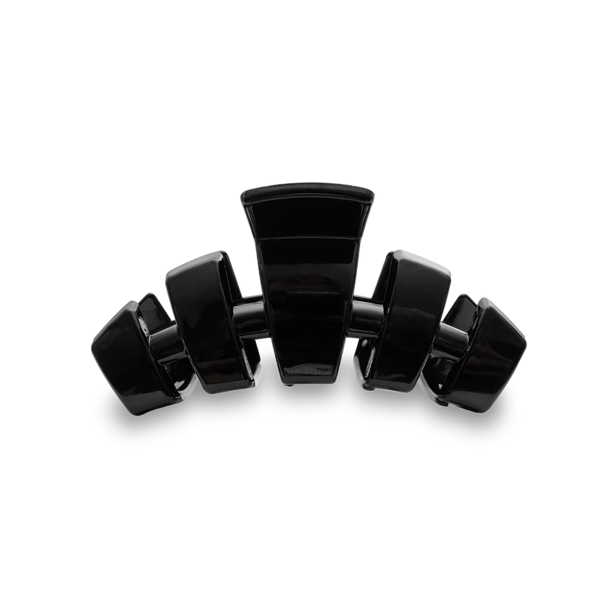 Classic Jet Black Medium Hair Clip