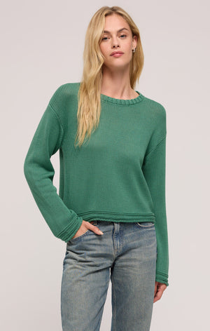 Z Supply Emerson Sweater in Botanical Green