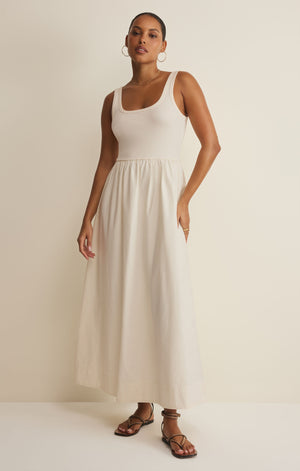 Z Supply Kensie Midi Dress in Cloud