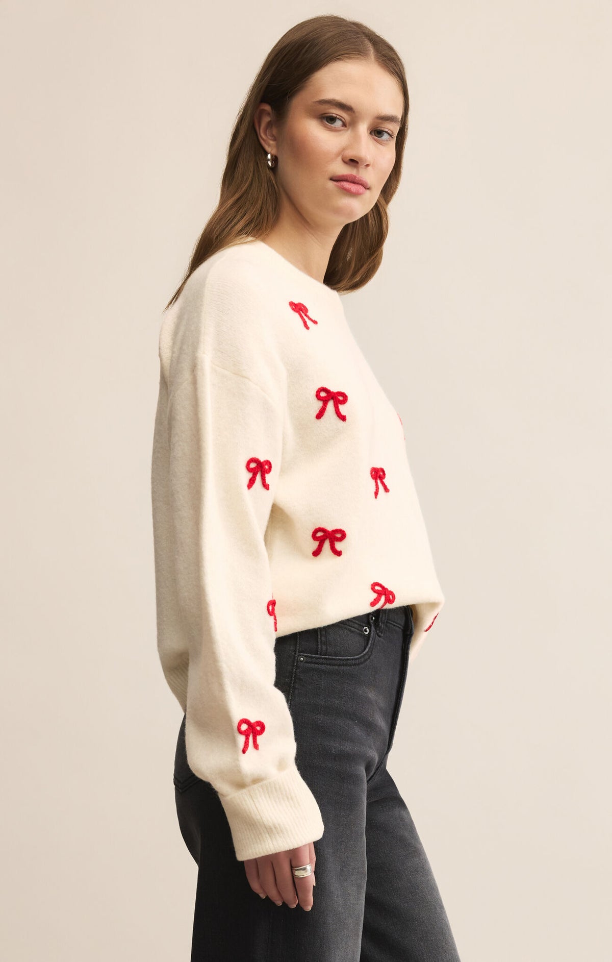 Z SUPPLY Tie The Ribbon Sweater