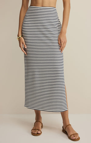 Z Supply Ainslie Stripe Midi Skirt