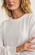 Z Supply ELLIS White SWEATSHIRT