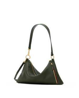 Hammitt Kyle Med Bag in Twin Crest with Brushed Gold