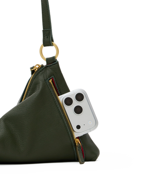 Hammitt Kyle Med Bag in Twin Crest with Brushed Gold