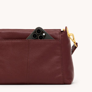 Hammitt Bryant in Cherrywood/Brushed Gold