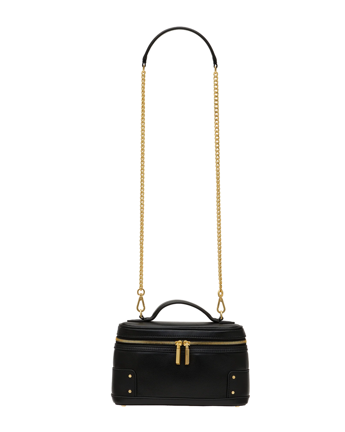 Hammitt Vanna Case in Black with Brushed Gold