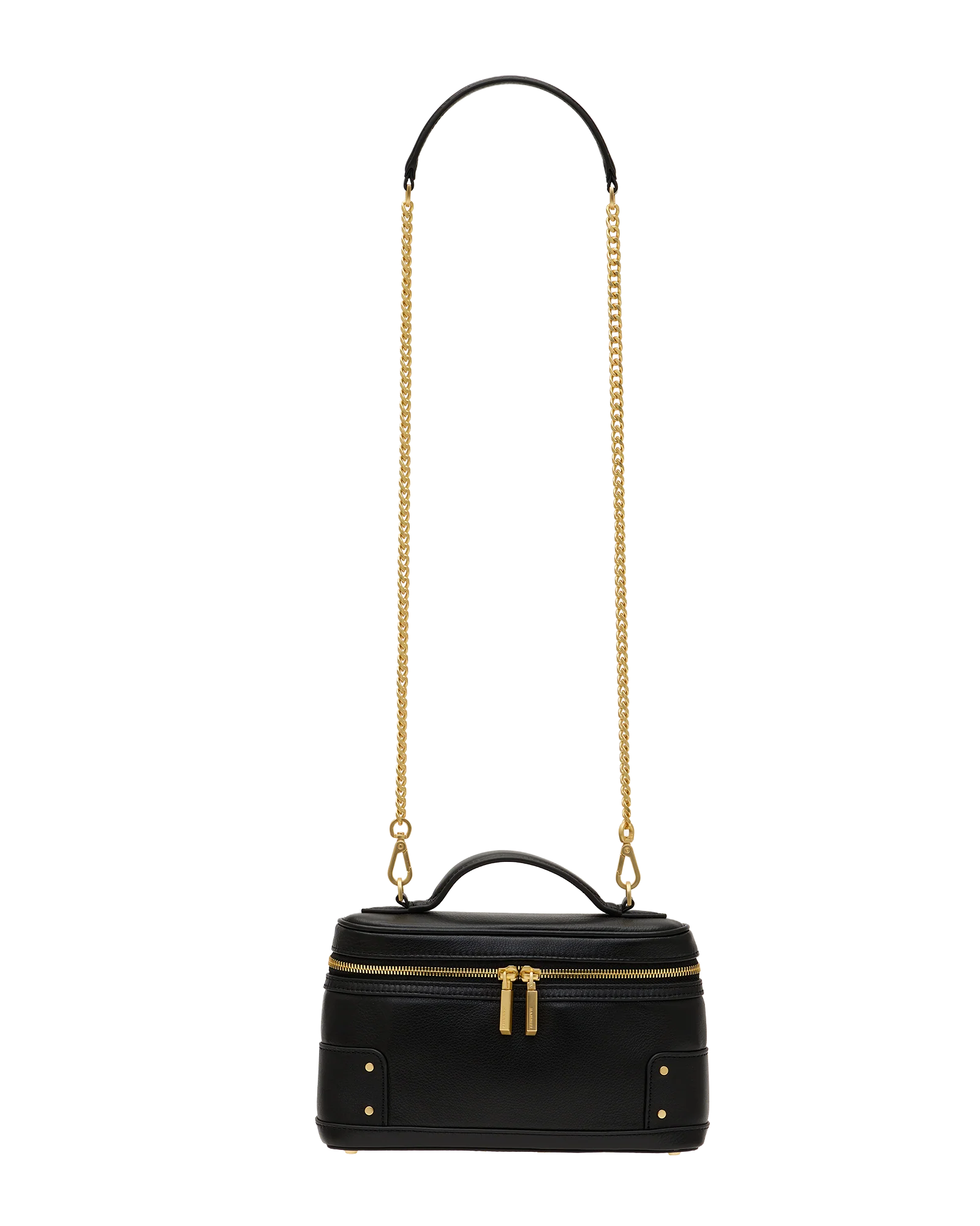 Hammitt Vanna Case in Black with Brushed Gold