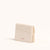 Hammitt Montana Pocket Calla Lily White Raffia/Brushed Gold Wallet