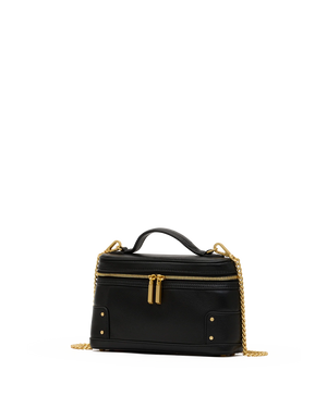 Hammitt Vanna Case in Black with Brushed Gold
