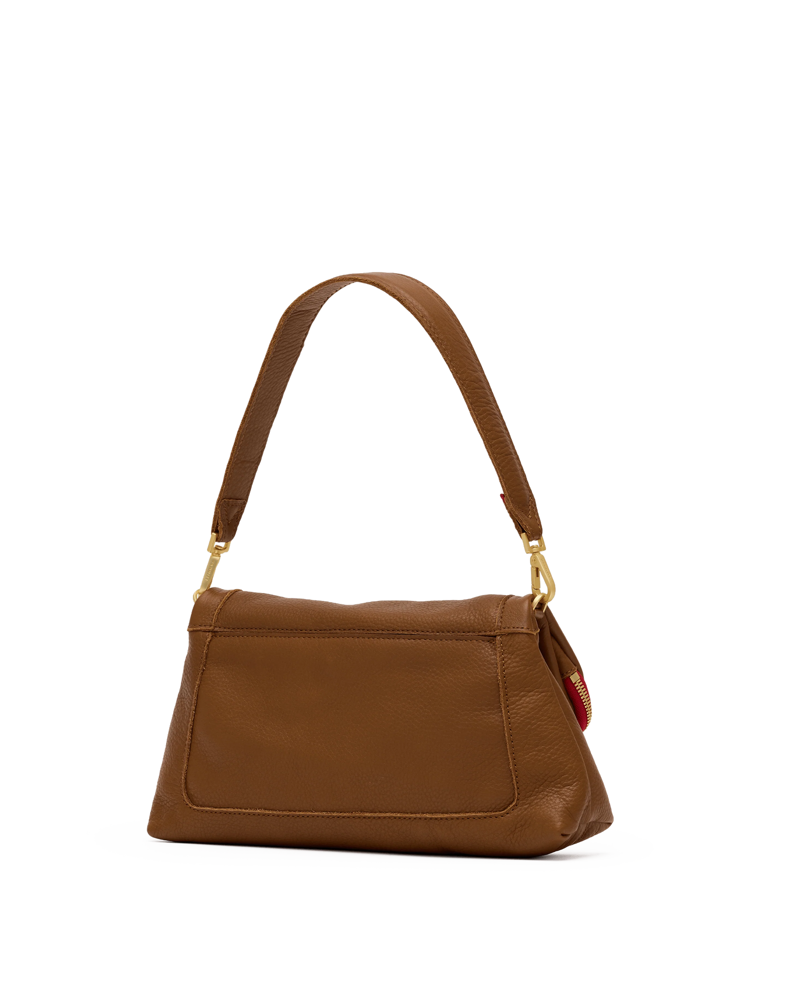 Hammitt Beverly Medium in Mahogany Pebble with Brushed Gold