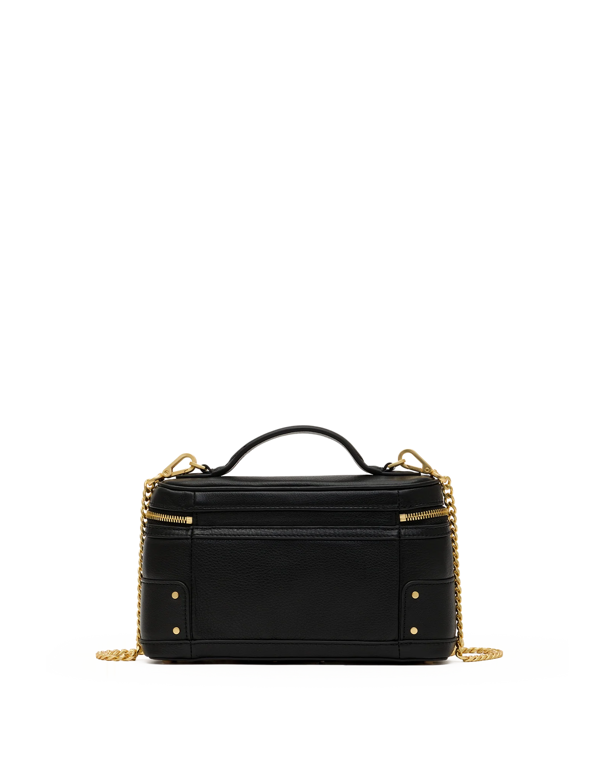 Hammitt Vanna Case in Black with Brushed Gold