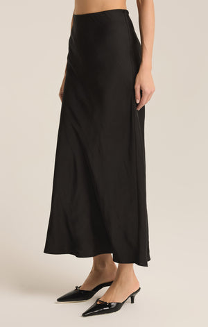 Z Supply EUROPA POLY SHEEN SKIRT - 2 Colors