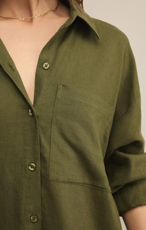 Z Supply Alfie Button Up Shirt