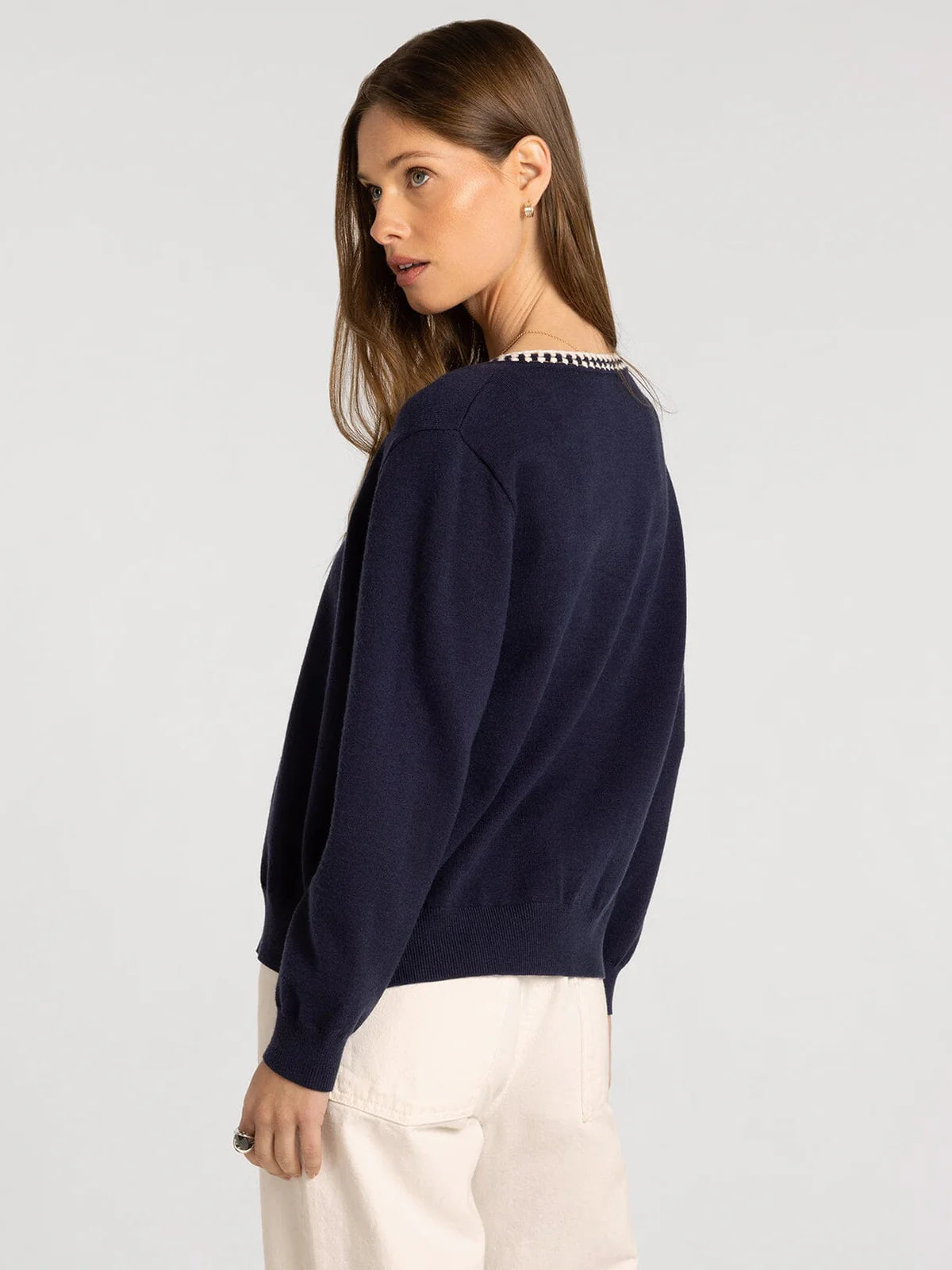 Pippa Cardigan in Navy