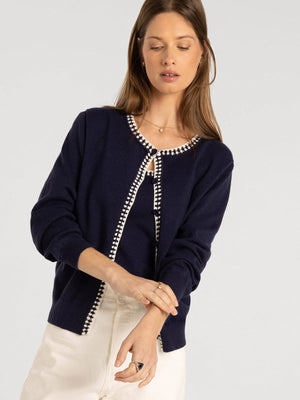 Pippa Cardigan in Navy