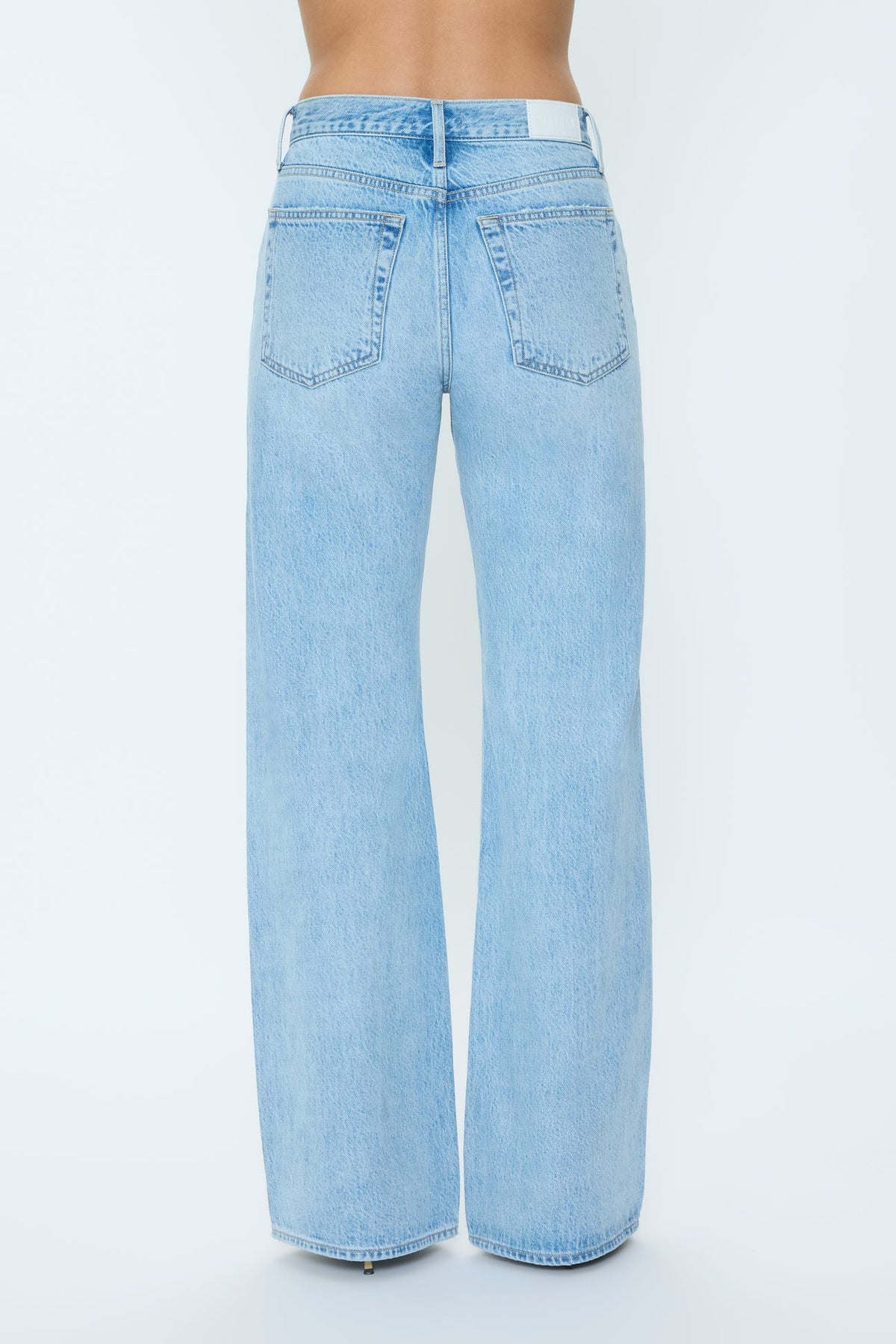 Pistola Larson Wide Leg Jeans in Mellow