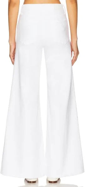 Pistola IZZY Wide Leg WHITE Denim Pants