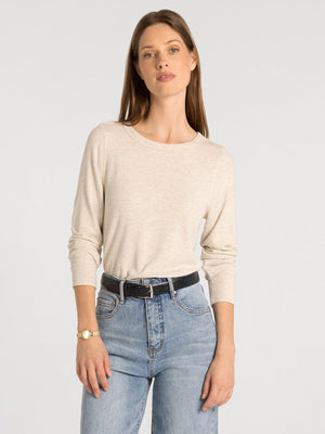 Stacy Long Sleeve Ribbed Top