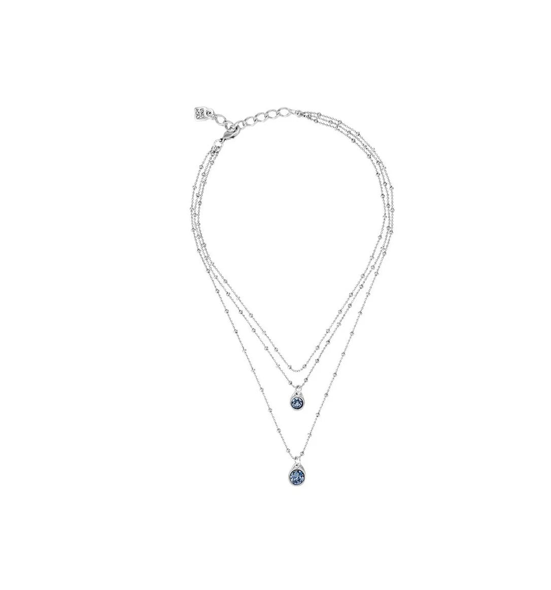 Uno De 50 Stars Rain Necklace