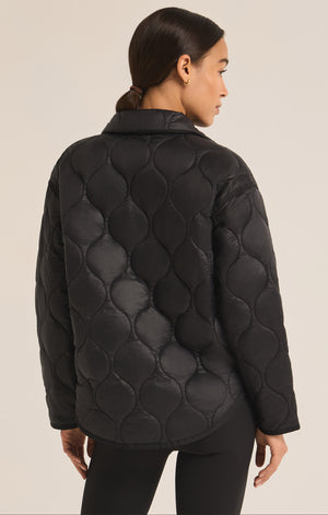 Z Supply TIME IS NOW QUILTED JACKET