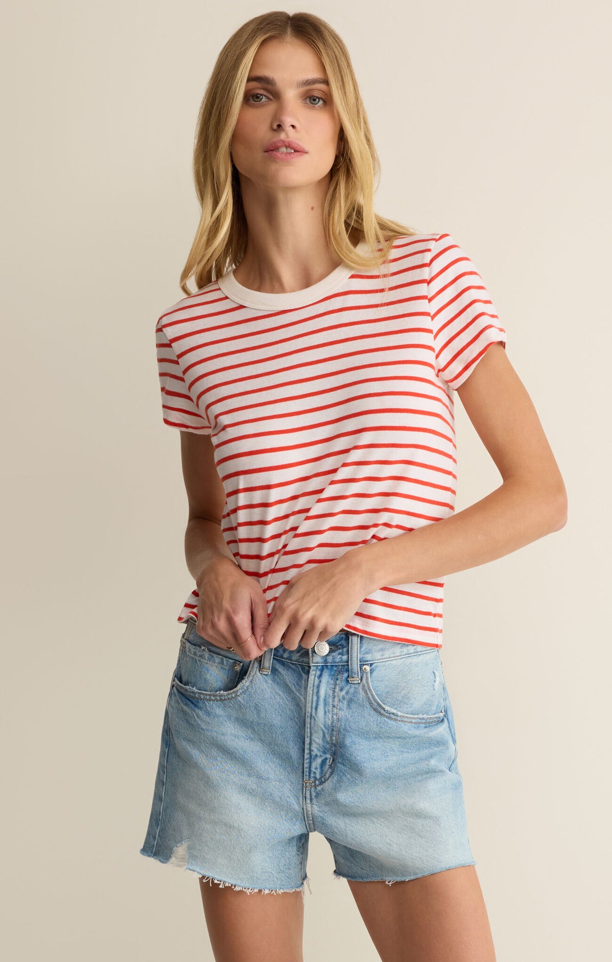 Z Supply Junie Striped Tee