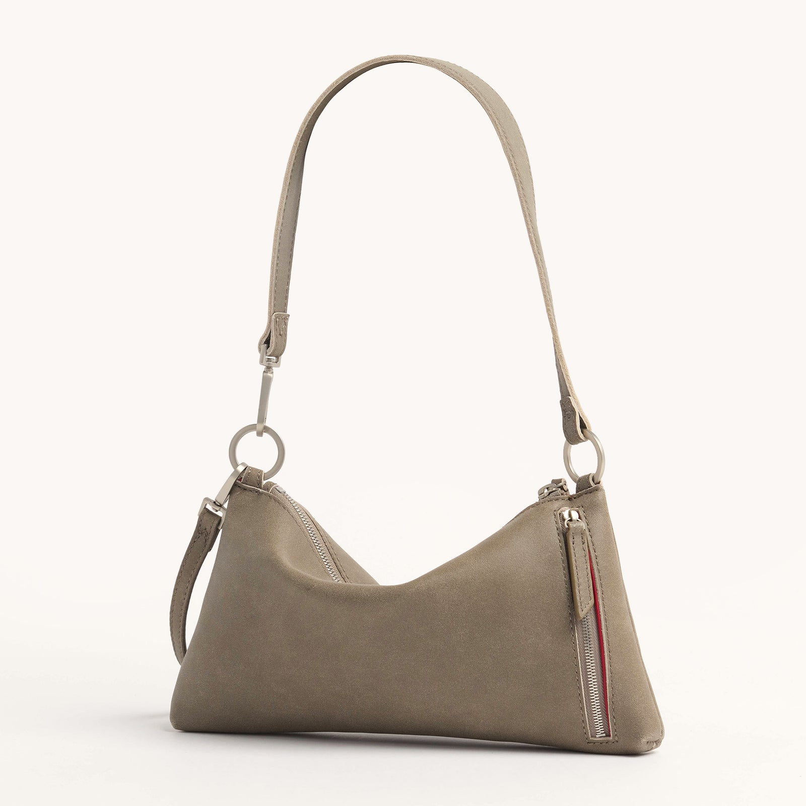Hammitt Kyle Leather Handbag in Pewter