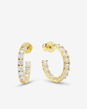 Melinda Maria Heiress Hoops .75&#39;