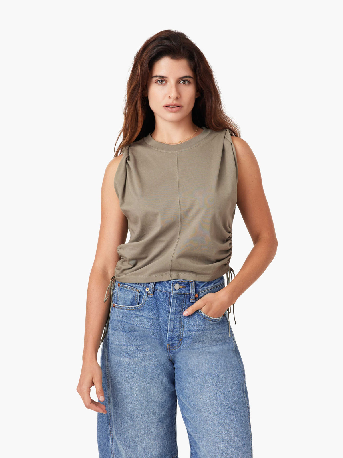 Habitual Luna Side Tie Top