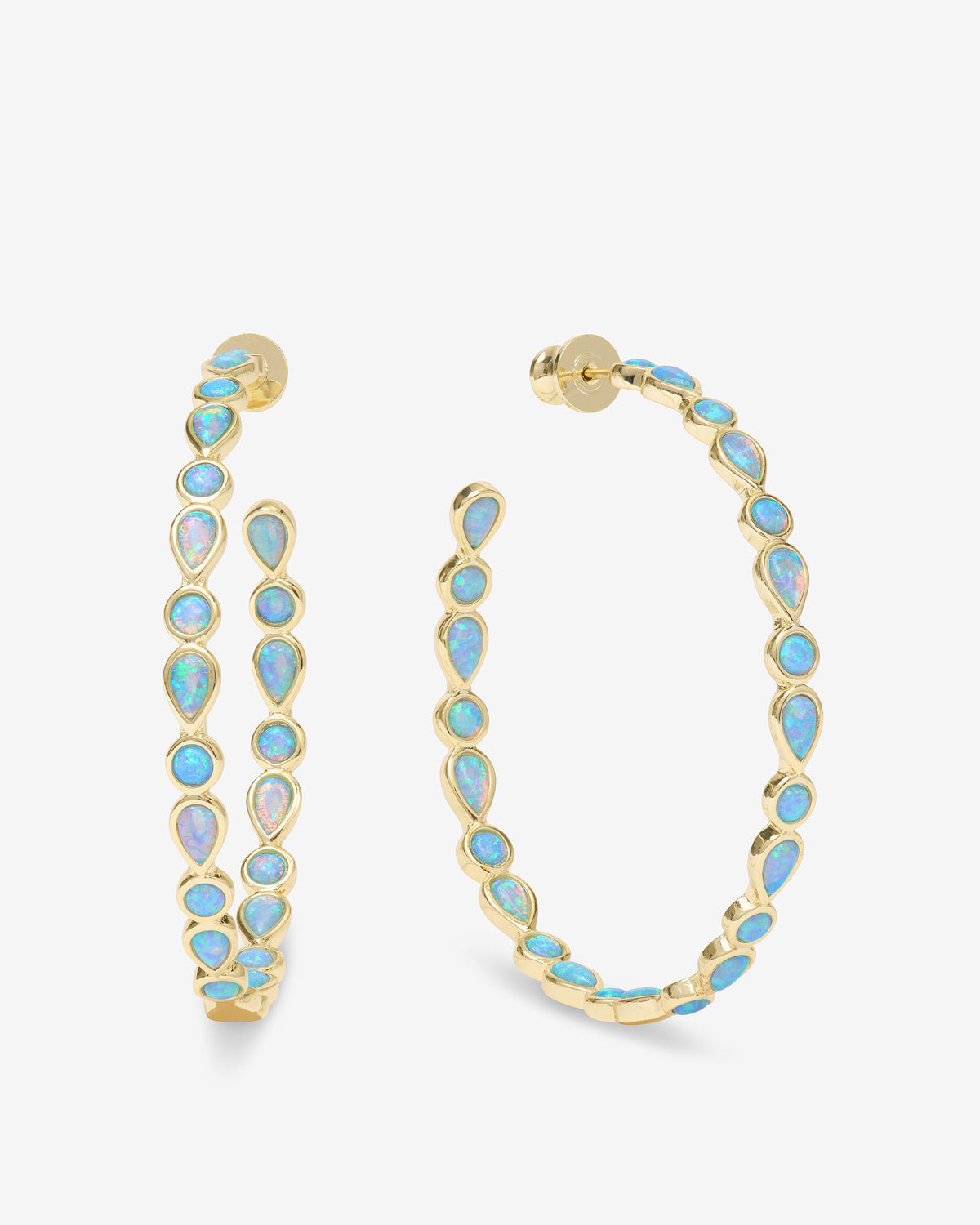 Melinda Maria Isla Hoops 2&#39; GOLD-BLUE OPAL