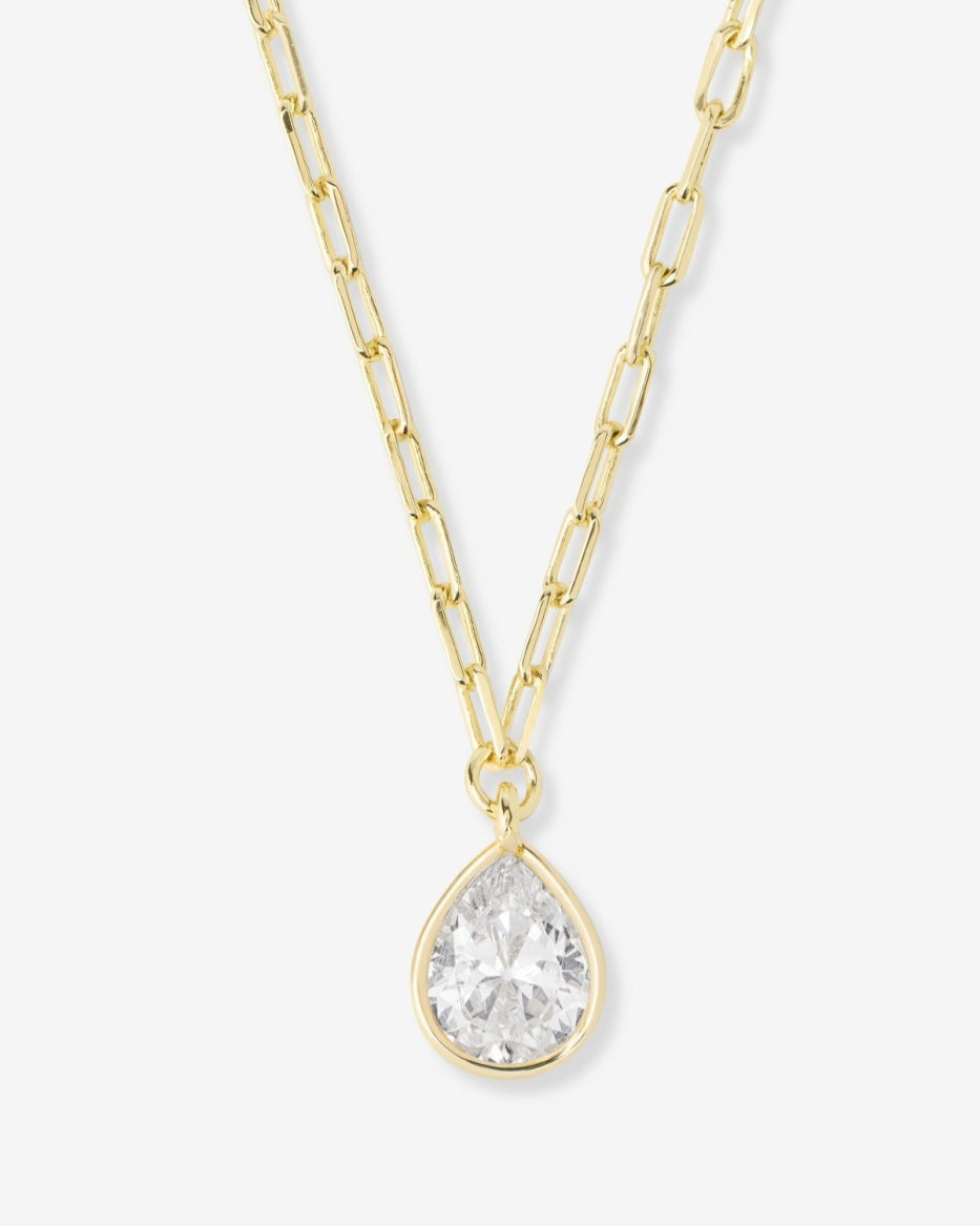 Melinda Maria Drops Of Perfection Gold Necklace